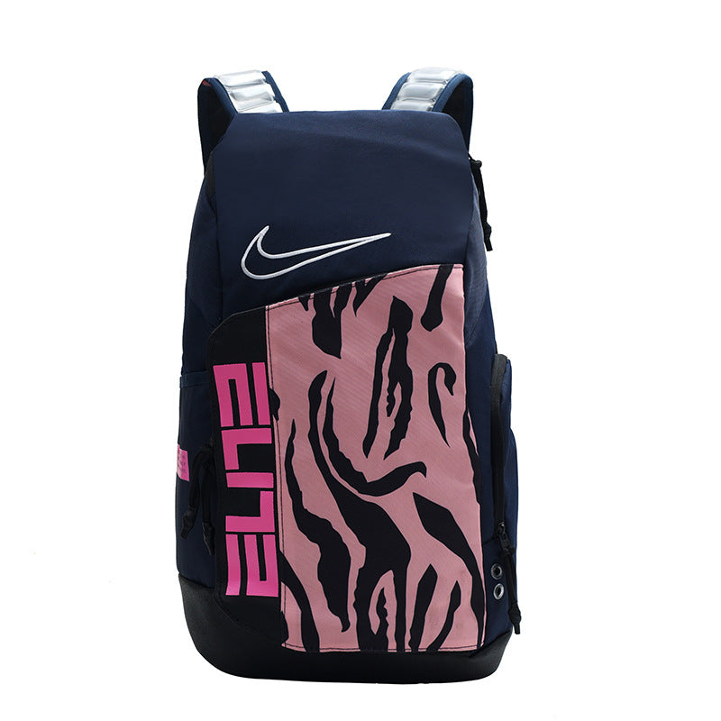 Mochila Nike Elite Preto e Rosa